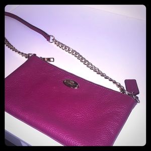 Coach cross-body purse